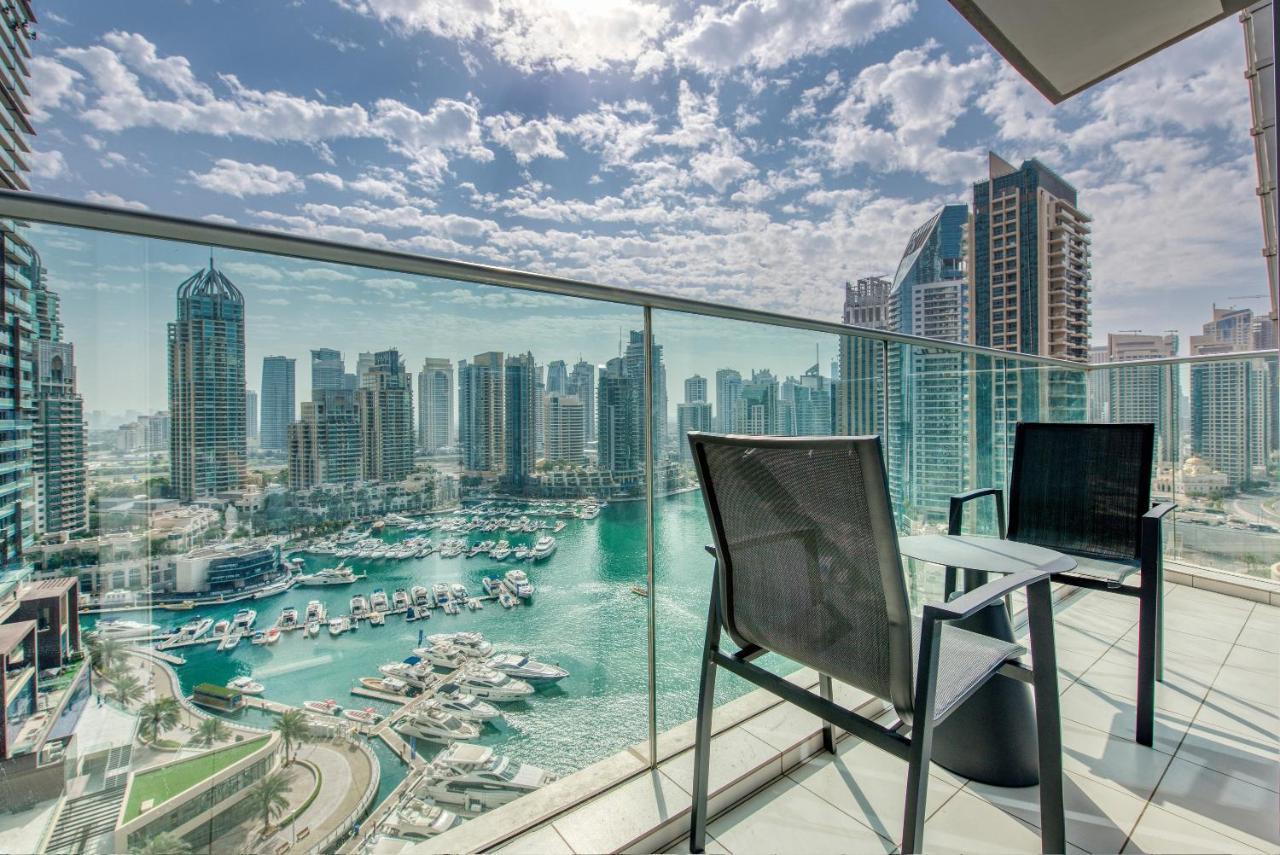 Appartement Maison Privee - Aesthetic Apt With Stunning View In Luxurious Building à Dubaï Extérieur photo