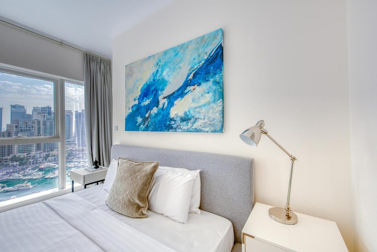 Appartement Maison Privee - Aesthetic Apt With Stunning View In Luxurious Building à Dubaï Extérieur photo