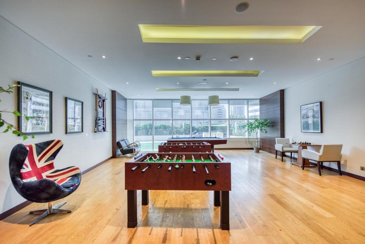 Appartement Maison Privee - Aesthetic Apt With Stunning View In Luxurious Building à Dubaï Extérieur photo